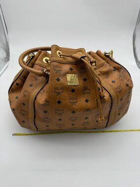 MCM Drawstring Handbag